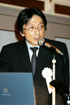 写真: 有田代表